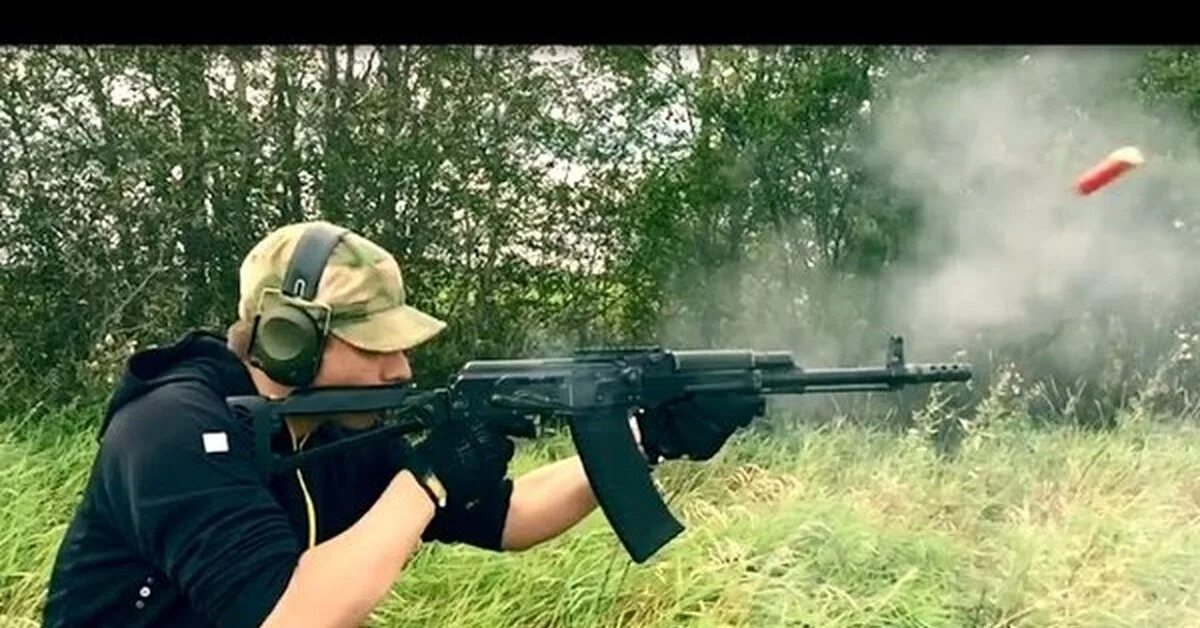 Сайга выстрел