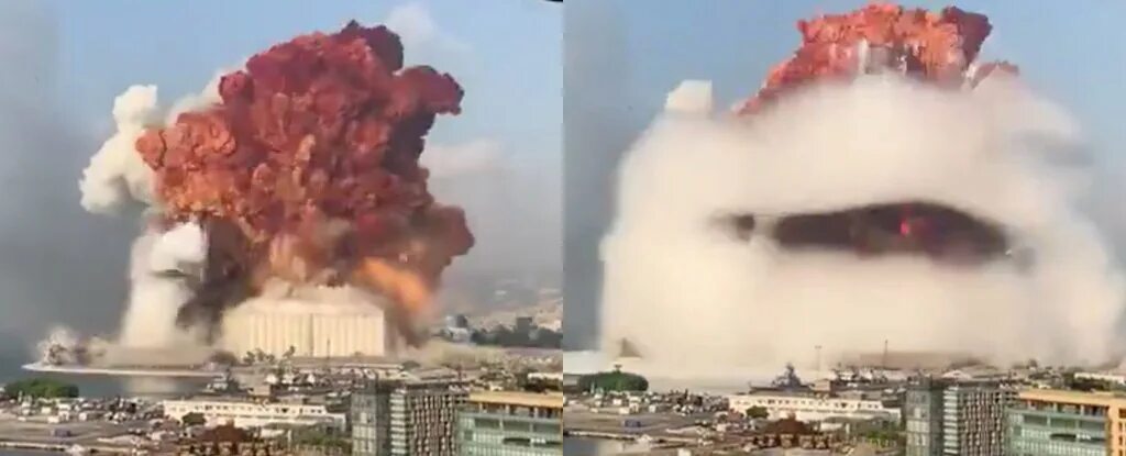 Бывшую бомбит почему. Применение ядерного оружия в Йемене. Beirut explosion фото сверху.