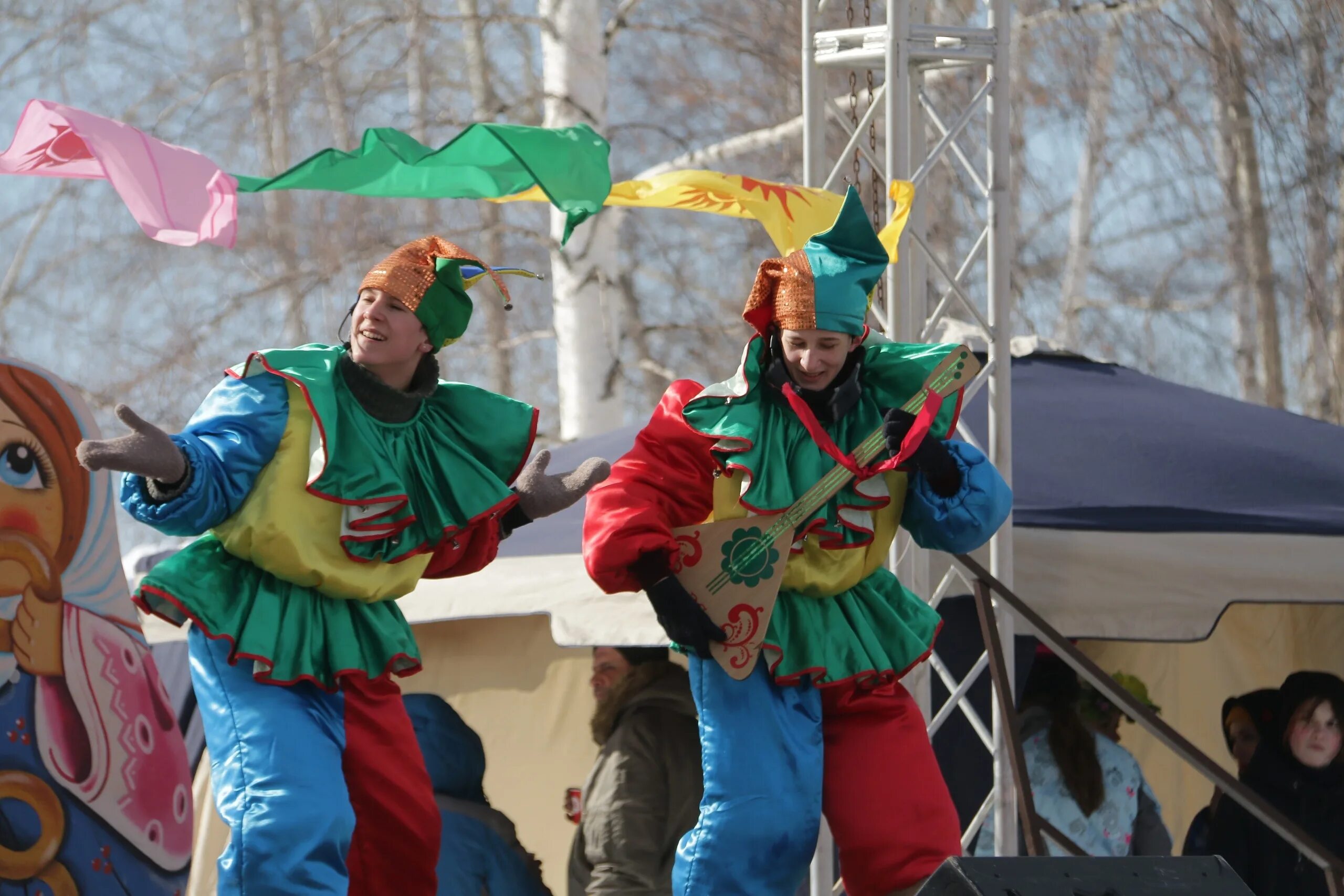 Развлечение весну встречаем