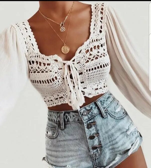 Кроп топ крючком. Энди багус купальники. Вязаные топики. Необычные вязаные топы. Вязаный топ с чашечками.