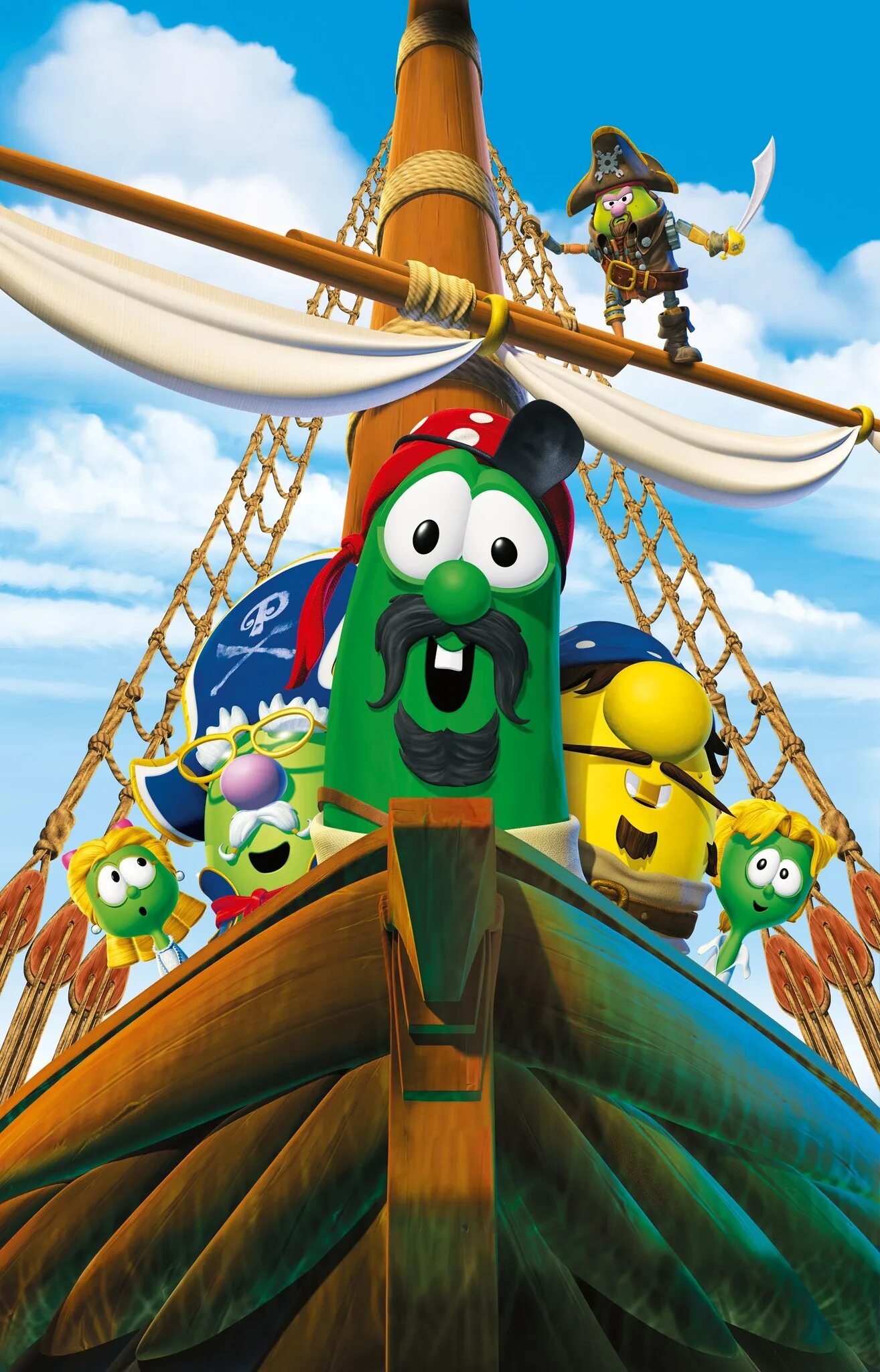 Приключения пиратов в стране овощей 2 (2008). Veggietales Jonah.