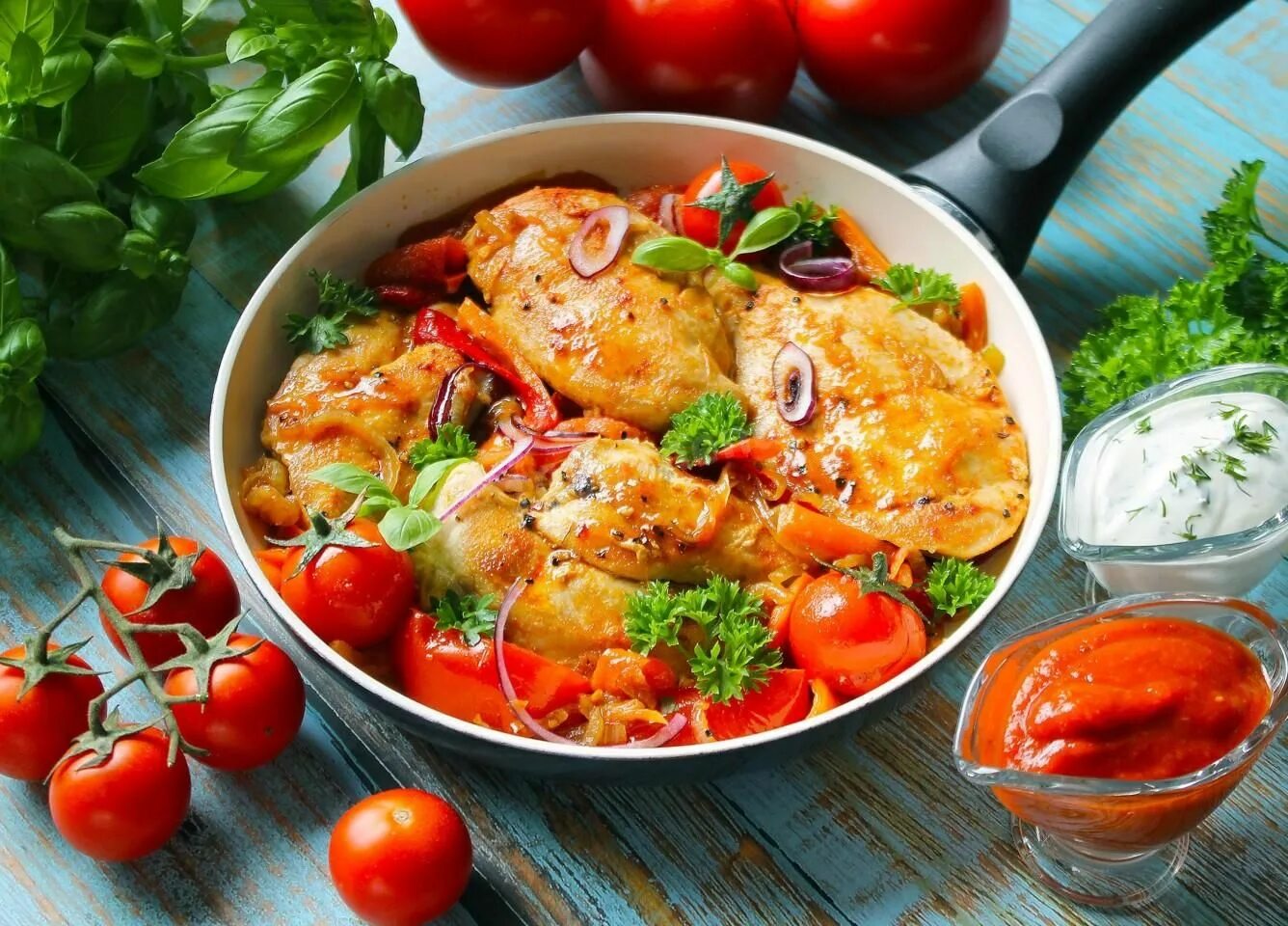 Рецепт жаркого из курицы