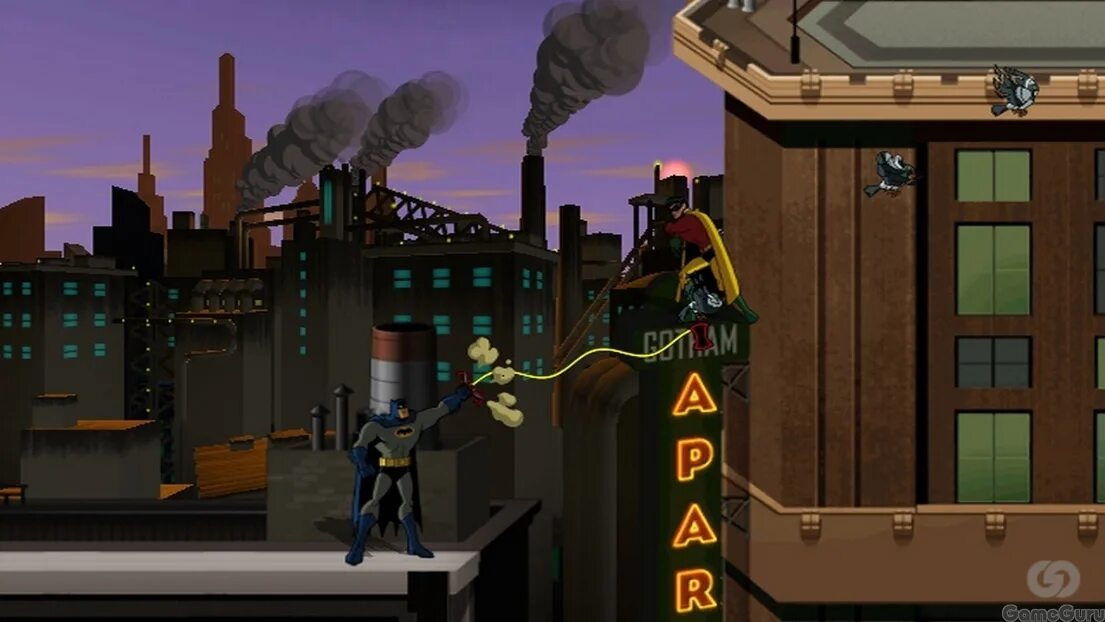 Batman the video game уровни
