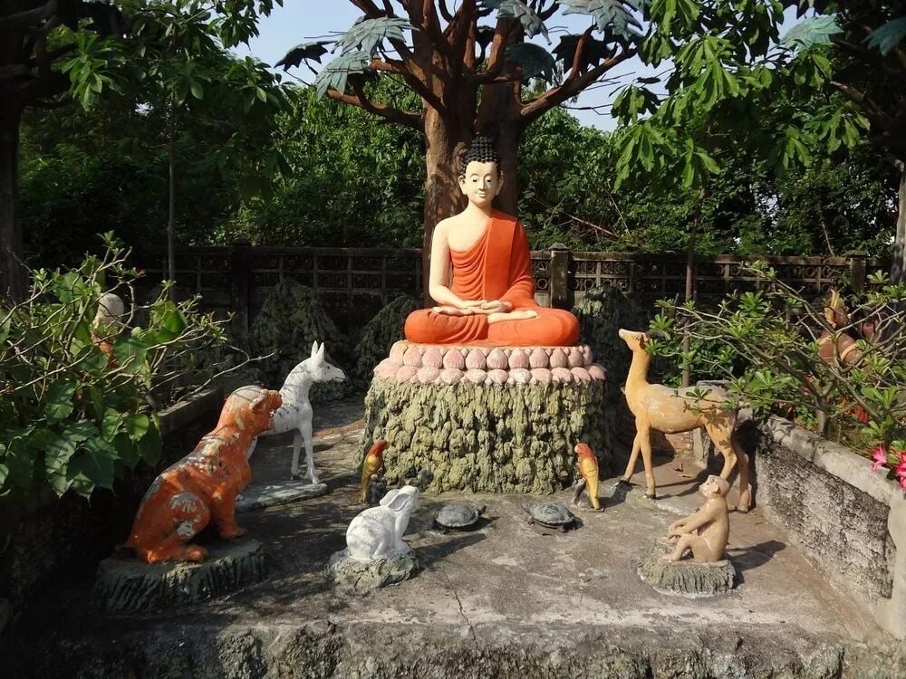 Будда и животные. Животные в буддизме. Священные животные буддизма. Животные будды