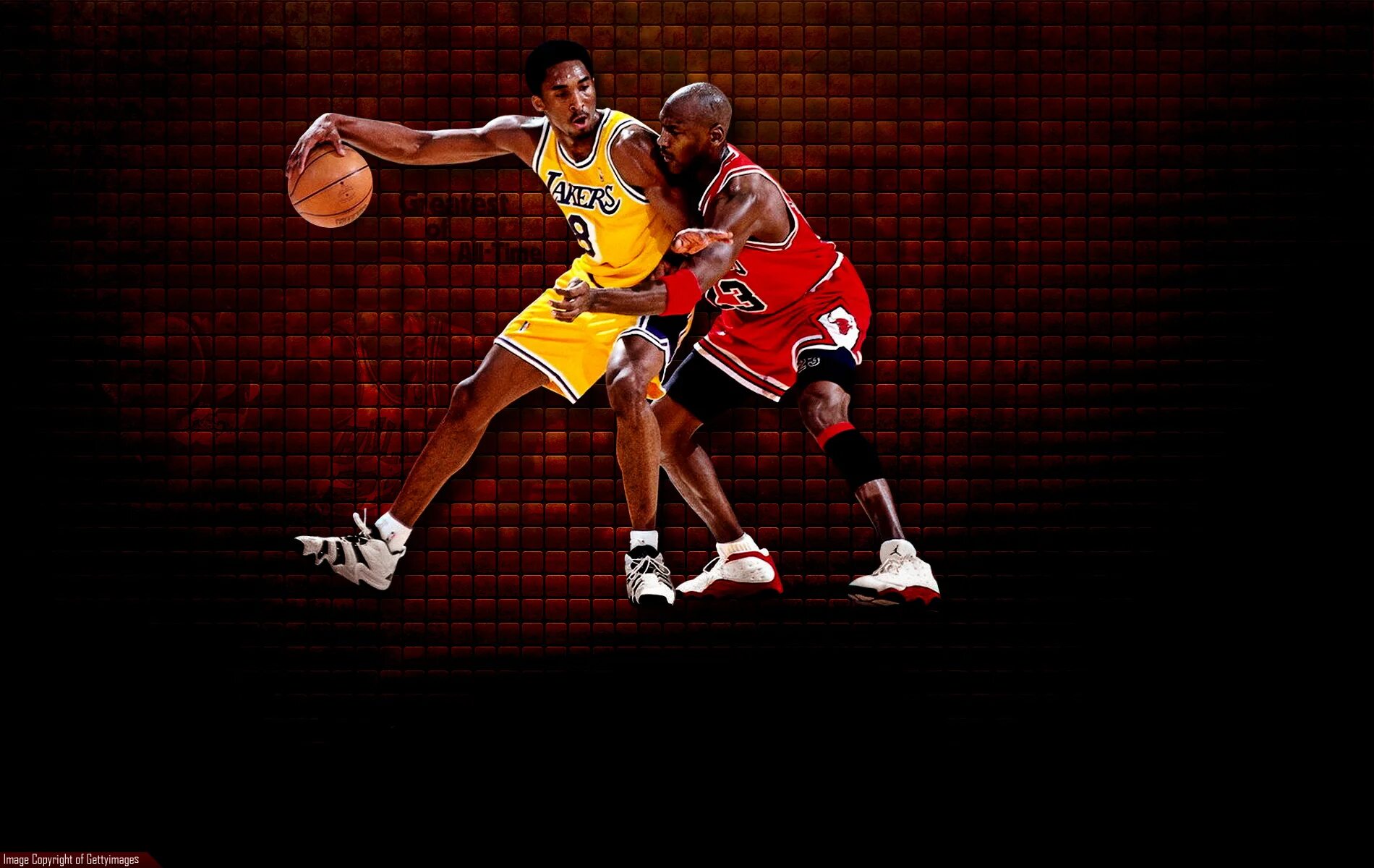 Живые обои баскетбол. Kobe Bryant and Michael Jordan. Kobe Bryant и Jordan.