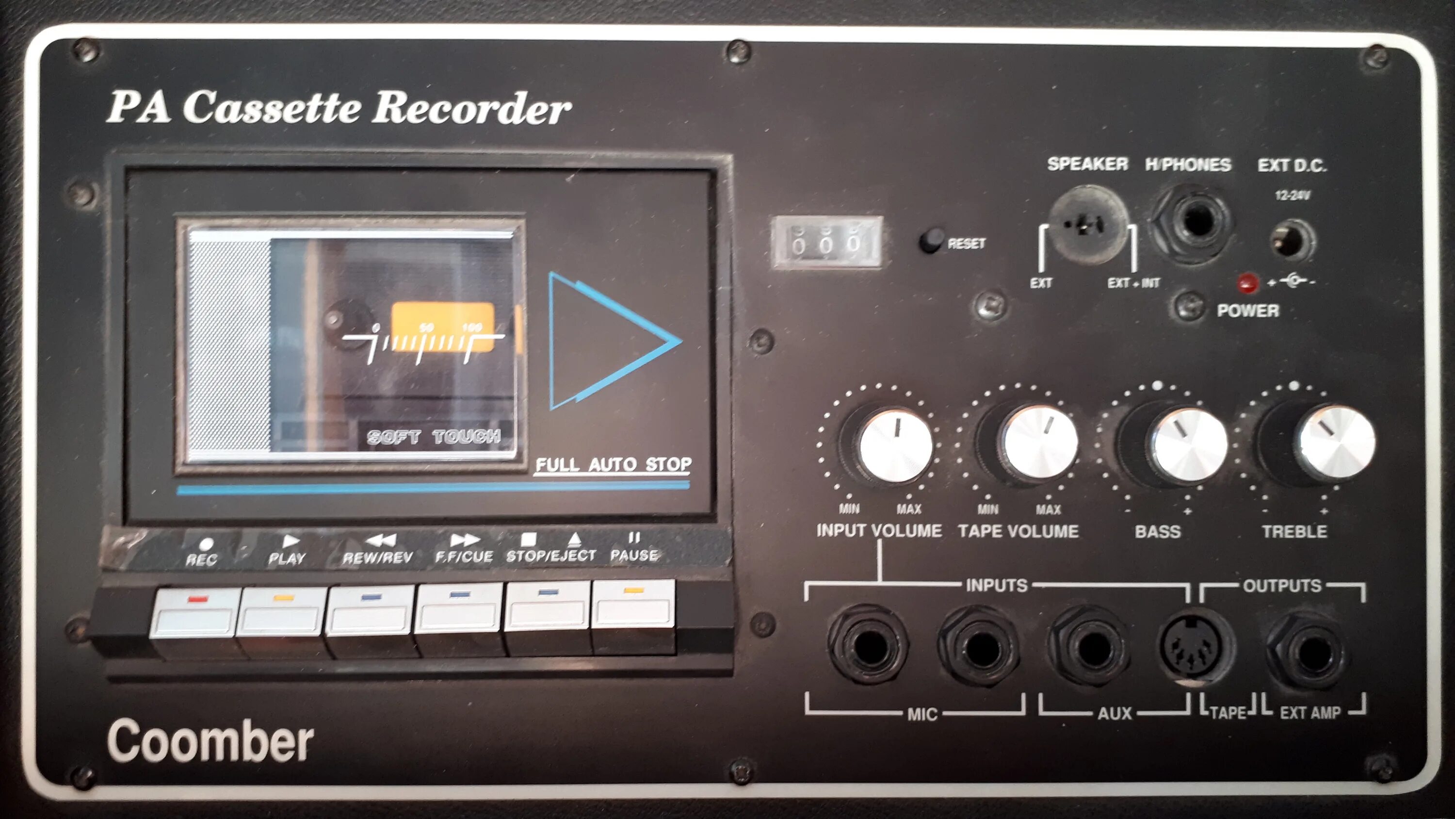 Wiki record. Yamaha cassette deck. coomber. coomber model 2100-s. recording jpg.