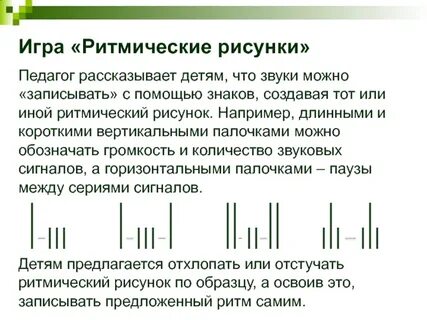 Ритмический рисунок слова