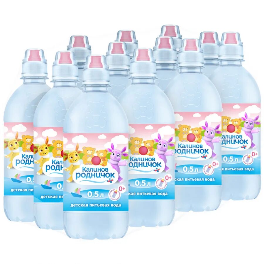 Вода детская спортивная. Вода Калинов Родничок 500мл. Вода детская Калинов Родничок 6л. Вода детская Калинов Родничок, 05 мл спорт. Вода детская "Калинов Родничок", спорт, 0,5л.