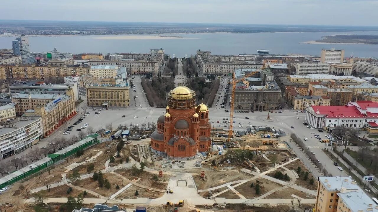 Ковид в волгограде. Храм Невского Волгоград.