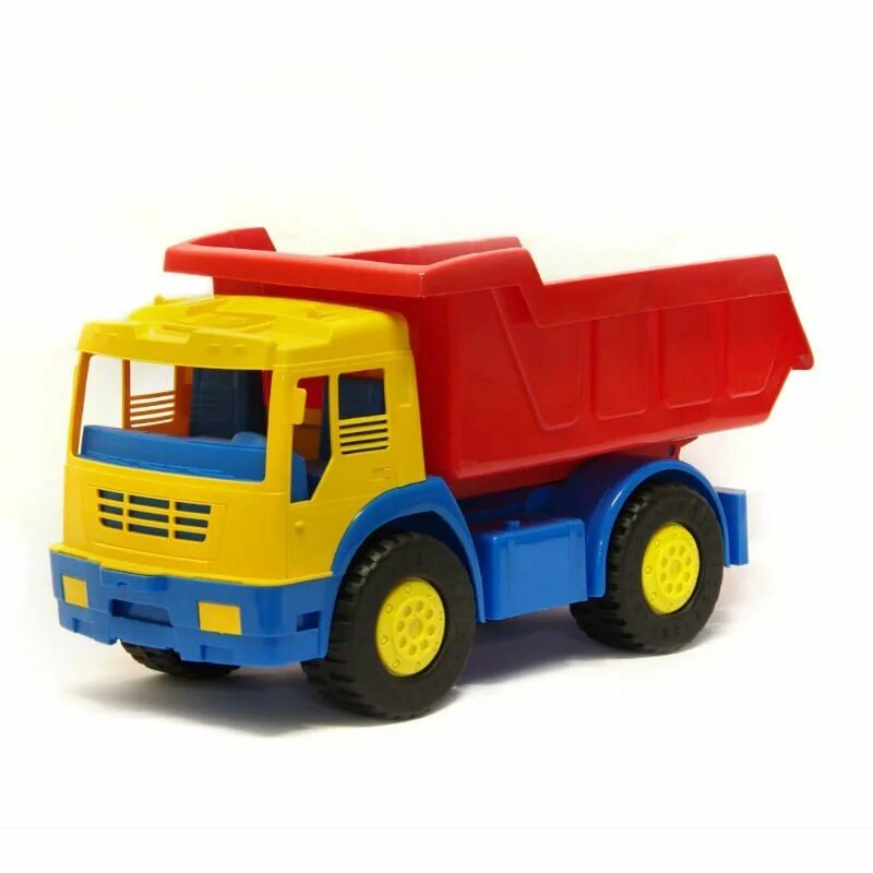 40-0001 Машина Karolina Toys грузовик "Бизон". 40-0001 Машина Karolina Toys. Игрушка детский автомобиль Бизон 53 см. Самосвал "Престиж" 44211.