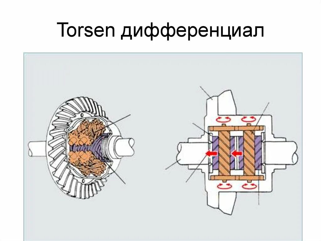 Червячный дифференциал торсен. Дифференциал торсен схема. Кинематическая схема дифференциала Torsen. Кинематическая схема самоблокирующегося дифференциала. Дифференциал устройство работа