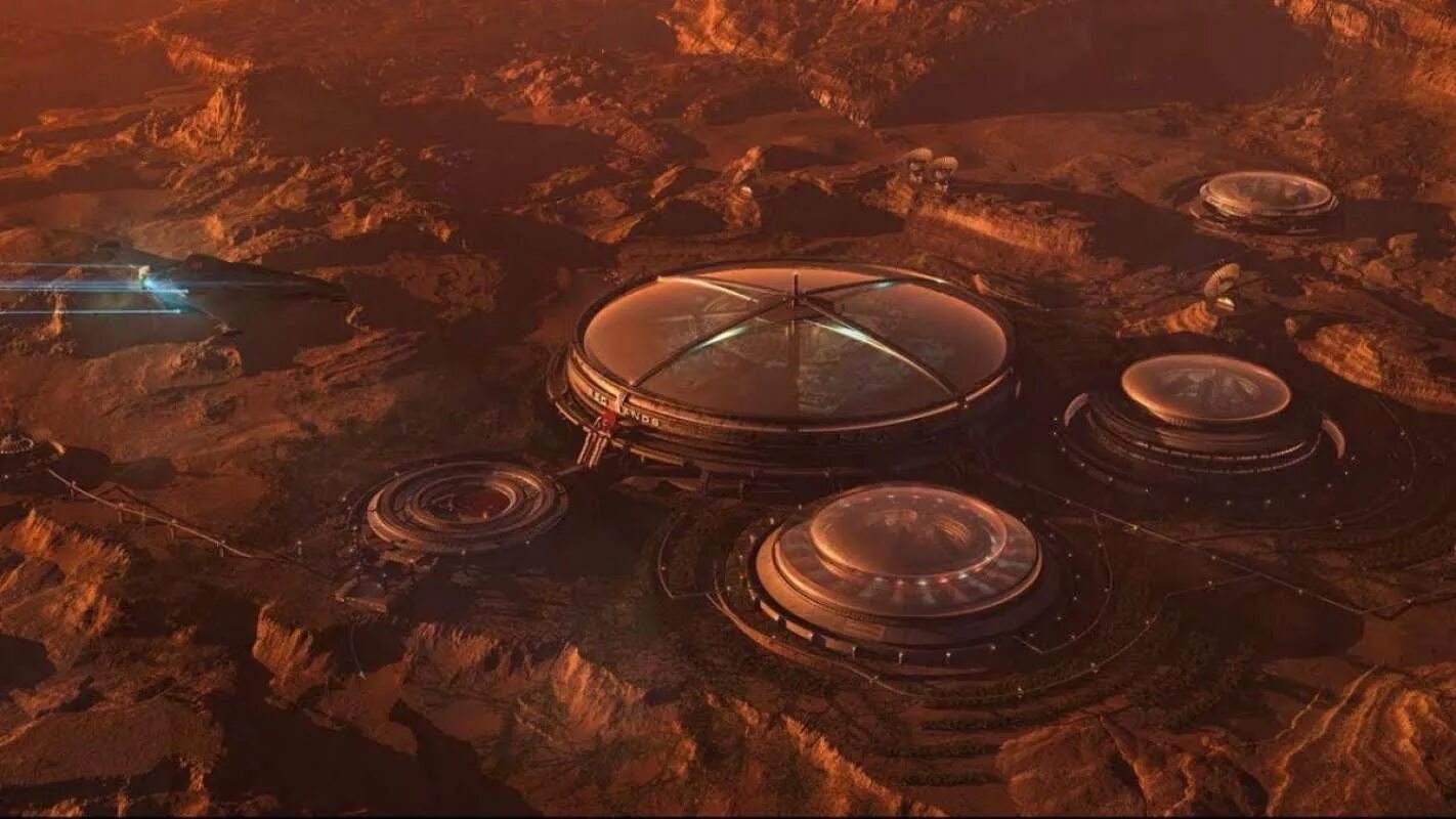 Mars colony