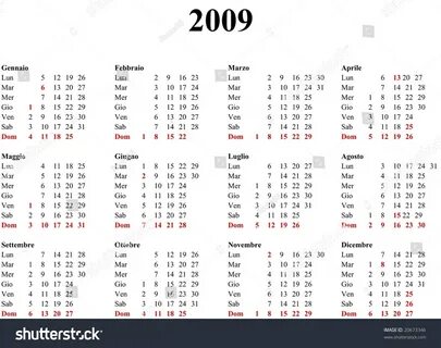 Календарь 2009 года