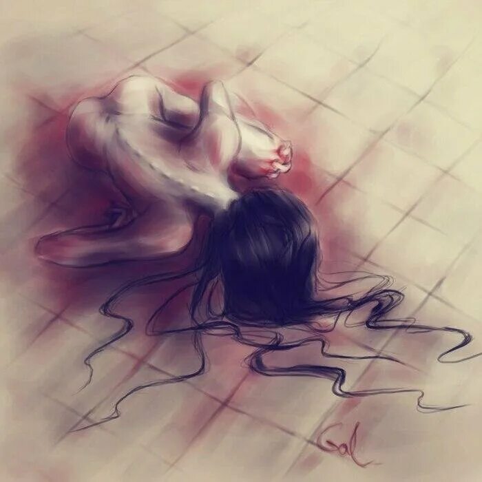 Кайфую от боли. Изображение душевной боли.