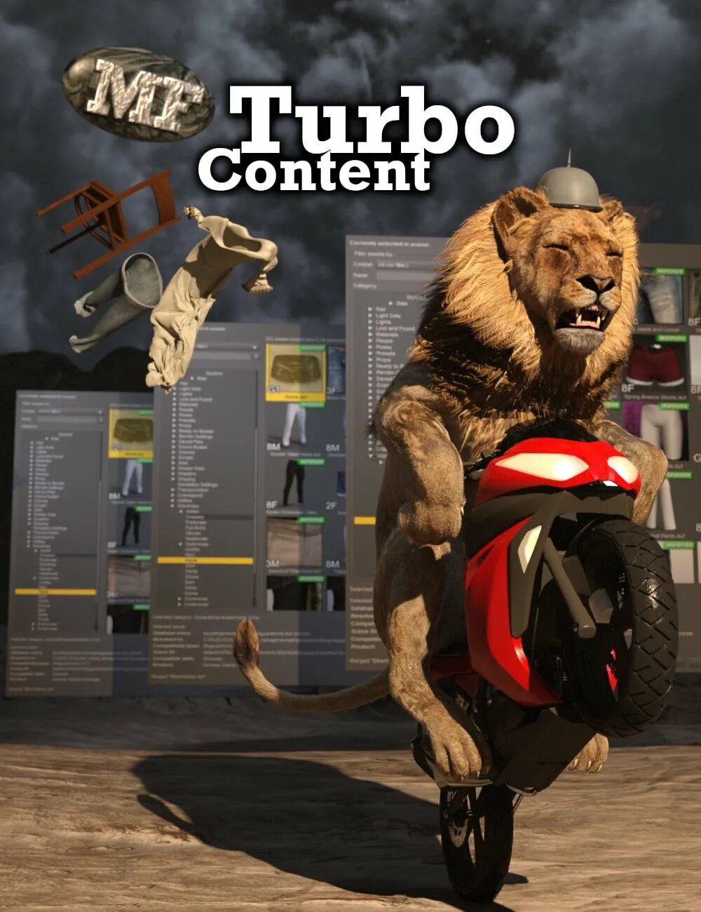 Turbo content. Daz 3d turbo content. genesis 3.3 turbo.