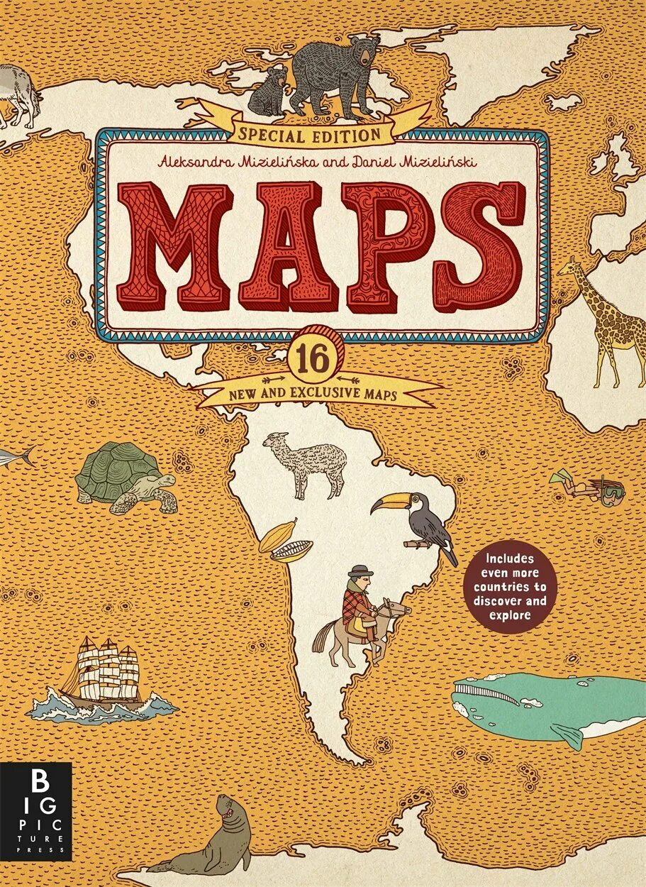 Discover a country. Maps book Mizielinski. Maps by Aleksandra Mizielinska. Карты Мизелиньские купить. Discover your Country.