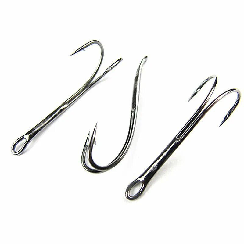 5. двойной крючок для вязания. 5-7. крючки рыболовные золото для мушек. вязание крючком.