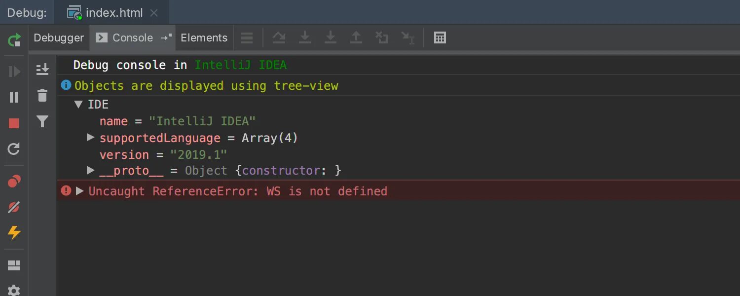 Консоль отладки. Консоль INTELLIJ idea. INTELLIJ idea 2019. Отладка в html. Debug object