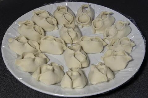 Манты на пару замороженные
