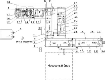 схема шнека очистки бурового станка уралмаш 5000