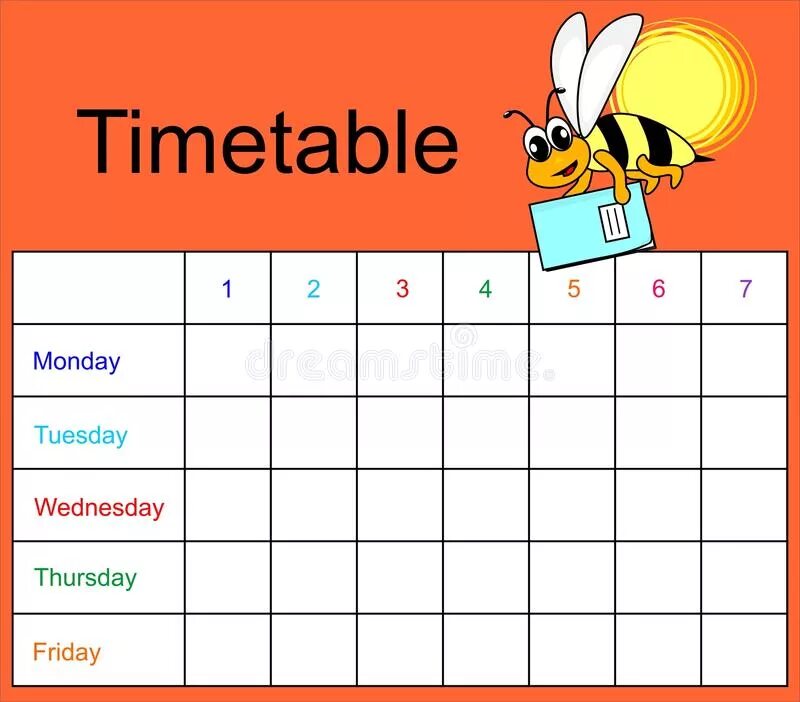 Fill in connect editor timetable media. Timetable. school timetable for kids. проект my timetable. timetable.  тема.