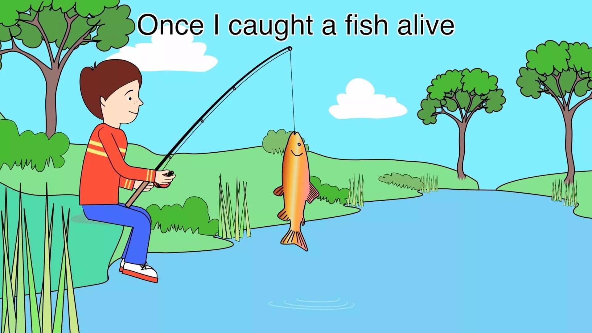 1 2 3 4 5 once i. Once i caught a fish alive. one two tree four five onence i cought a fish alive. 1 2 3 4 5 once i caught a fish alive. once i caught a fish alive nursery rhyme.