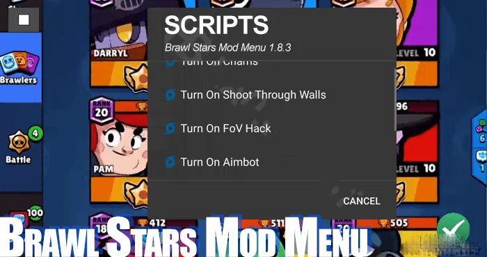 Brawl Stars Mod menu. Wallhack Brawl Stars. Cheat menu Brawl Stars. Чит мод меню на Brawl Stars. Script brawl