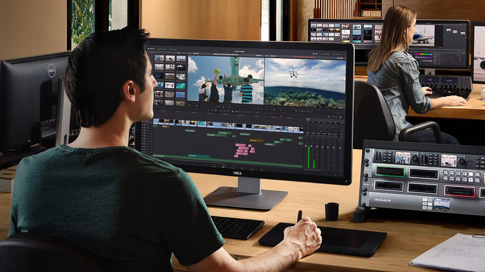 Что такое видеоролик. Blackmagic Design DAVINCI resolve Studio. Blackmagic Design Fusion Studio. Blackmagic Design DAVINCI resolve Studio 18. Видеомонтажер Premiere Pro.