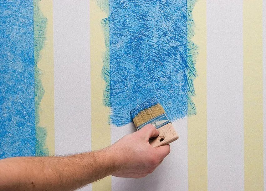 Обои без запаха. Оригинальная окраска стен. Декоративная окраска стен. Необычное окрашивание стен. Декор стен водоэмульсионной краской.