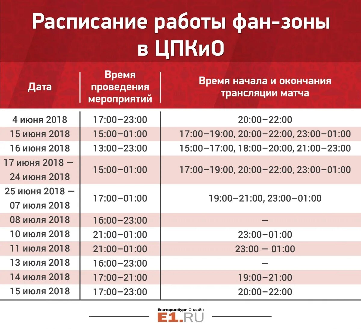 Расписание большая мурта. Расписание огромное.