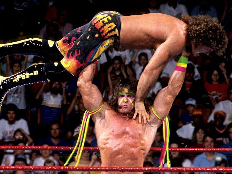 Реслинг видео. Ultimate Warrior Рестлер. SUMMERSLAM 1989. Рик руд Рестлер. Джим Хеллвиг.