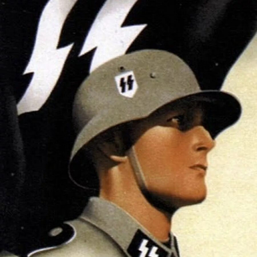 Ваффен СС Рейх. Офицер СС Waffen-SS. Ариец СС. Элитные отряды СС.