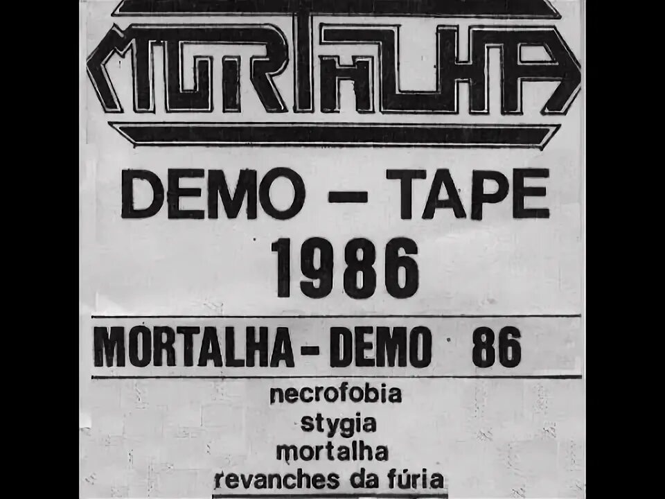 Demo tape. Demo tape