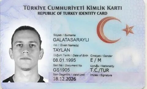 Turkey card