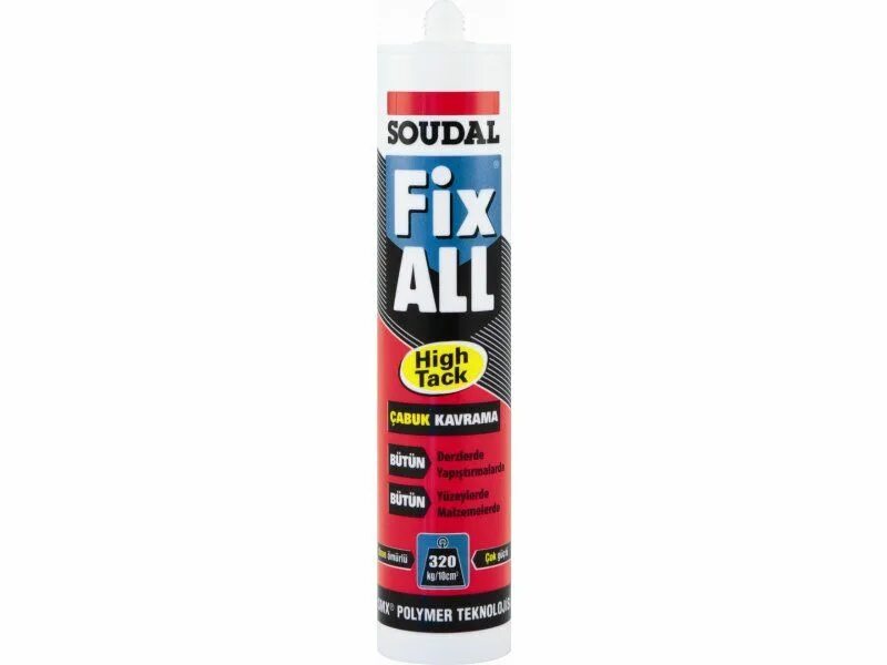 Fix ml. Soudal fix all high tack 290 мл. клей-герметик soudal fix all high tack. soudal fix all high tack. клей soudal adhesive.