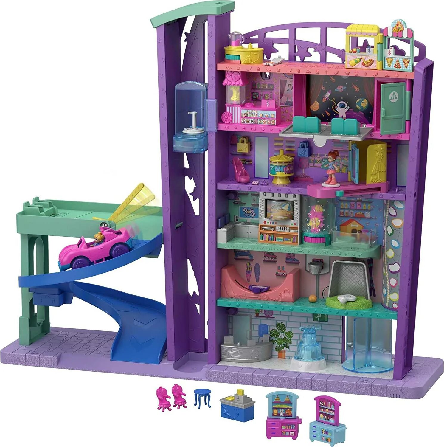 Polly Pocket ПОЛЛИВИЛЬ Мегамолл gfp89. Набор игровой Polly Pocket ПОЛЛИВИЛЬ Мегамолл gfp89. Домик Полли покет. Наборы Полли покет домик. Купить игрушки 8 лет