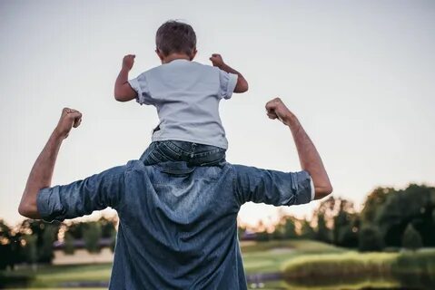 Daddy is happy