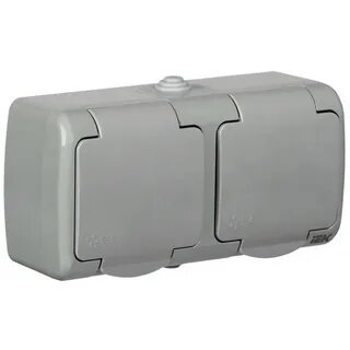 Розетка с заземляющим контактом ip54