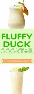 Fluffing duck