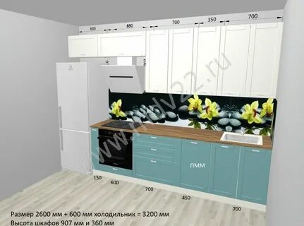 Кухня размером 4 на 10