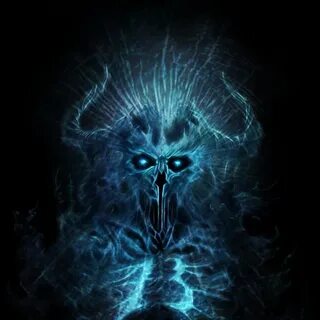 Blue eyed demon