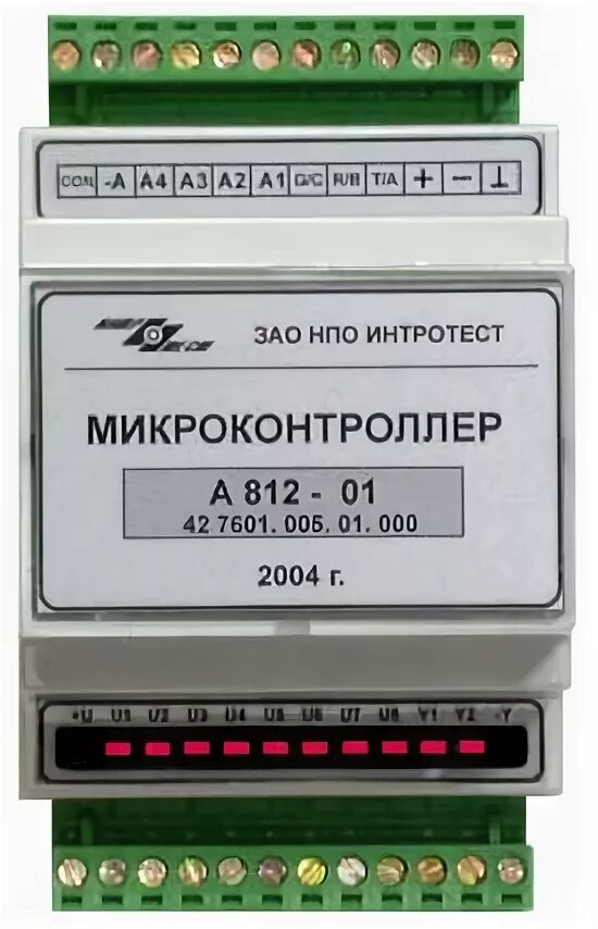 Интротест. Микроконтроллер а812-01. Микроконтроллер а812-01 руководство. Интротест микроконтроллер а812-01 схема. Интротест, НПО.