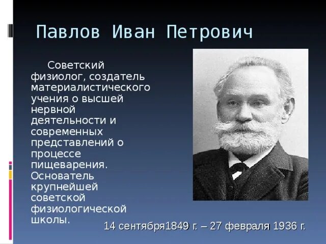 Наука о высшей нервной деятельности. Наука о высшей нервной деятельности
