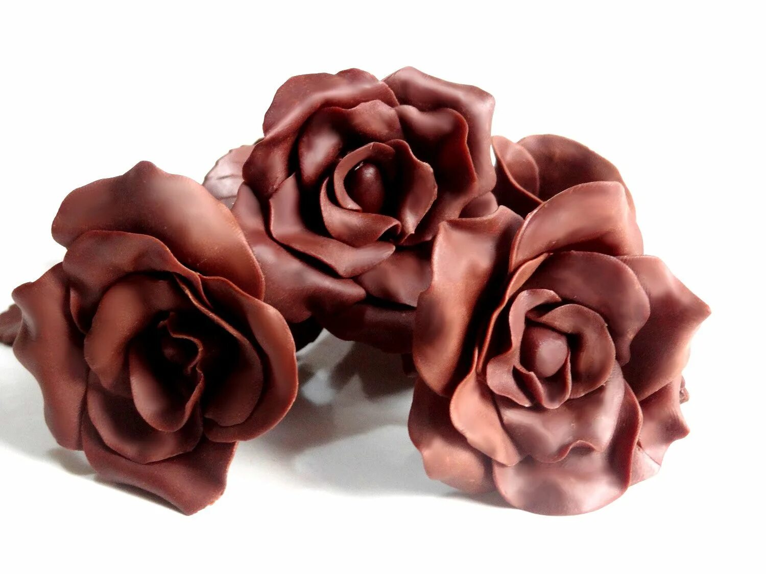 Шоколадные цветы. Шоколадные розы. Украшение шоколадными розами. Шоколадные розы своими руками.