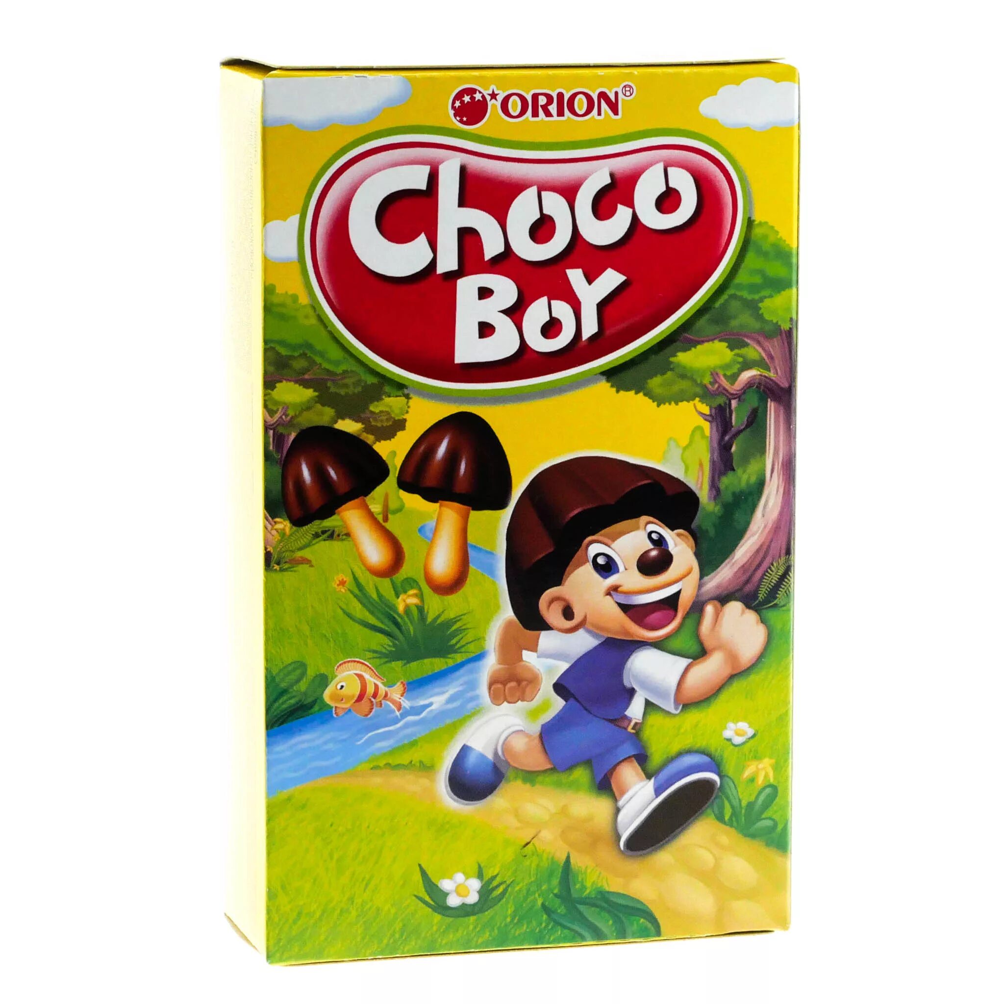 Печенье Orion Choco Boy 100 г - купить с доставкой по выгодным ценам в интернет-