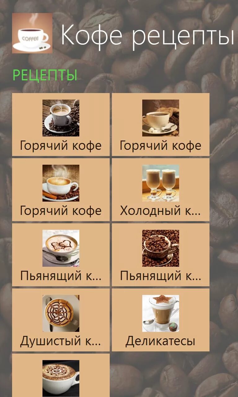 Рецепты кофе. Рецепты кофе в картинках. Интересные и вкусные кофейные напитки. Холодные кофейные напитки.