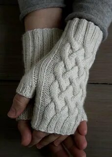 Варежки митенки