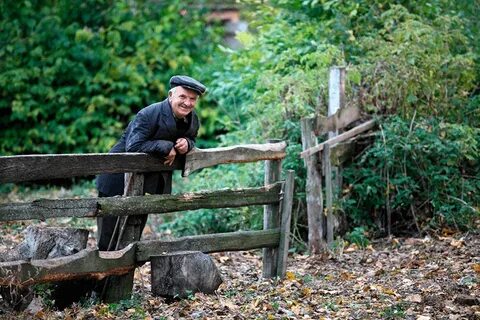 Забор в деревне