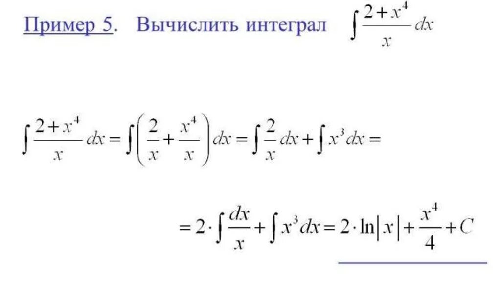 Интеграл по шагам