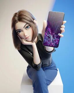 Пятничный арт на ассистентку Сэм - Samsung Sam, Samsung Girl 